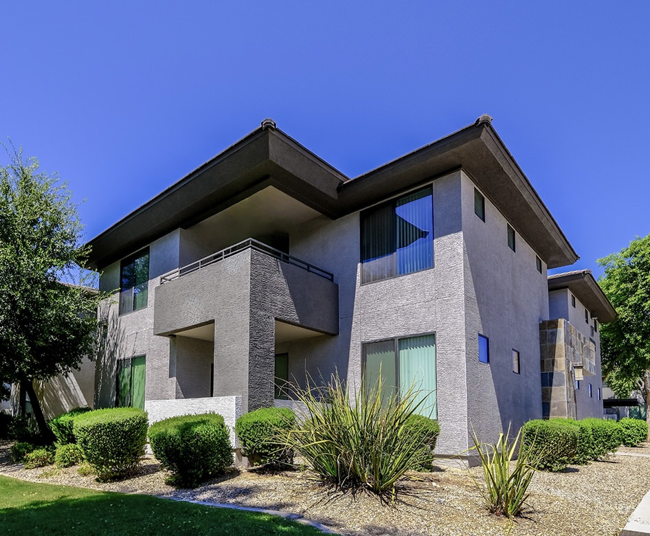 exterior view of the property