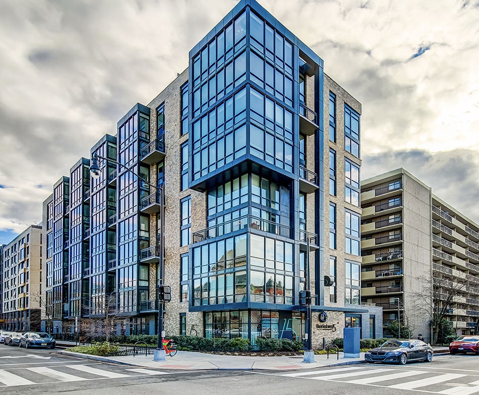 exterior view of the property