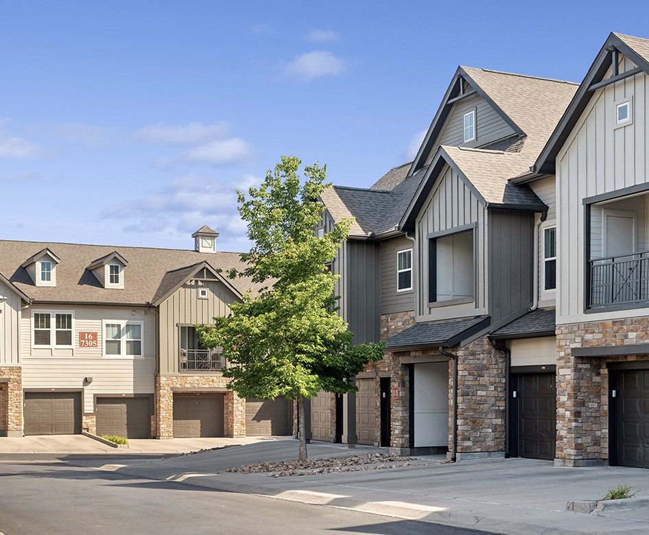 exterior view of the property