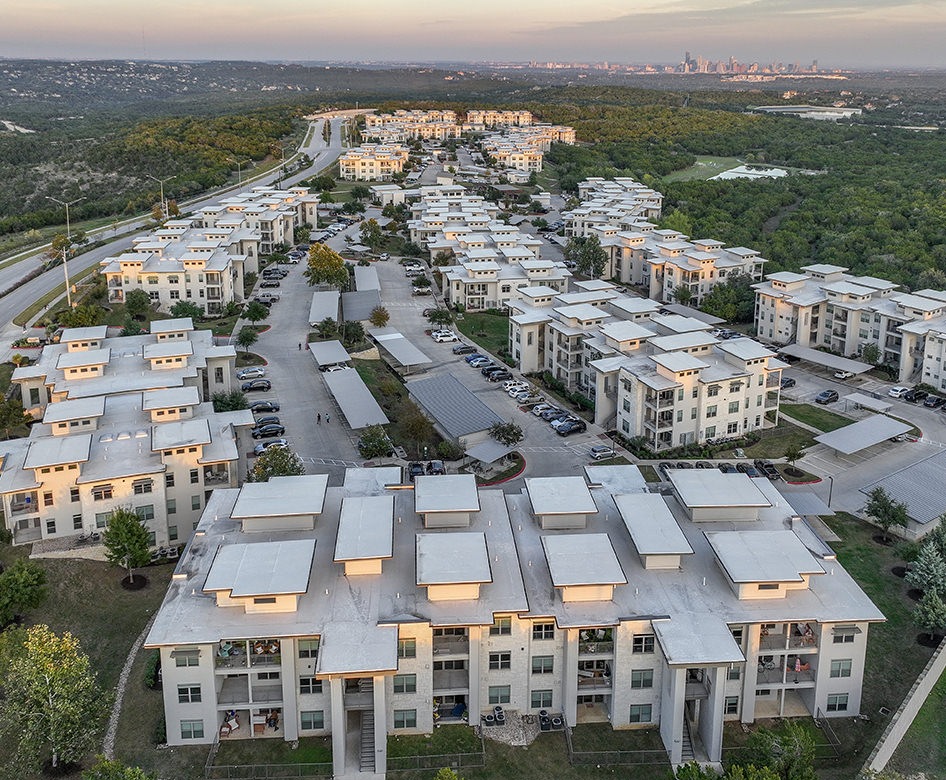 exterior view of the property
