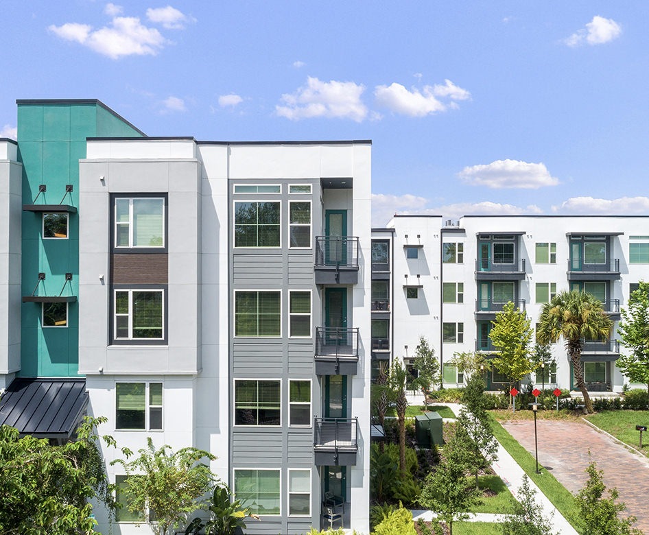 exterior view of the property