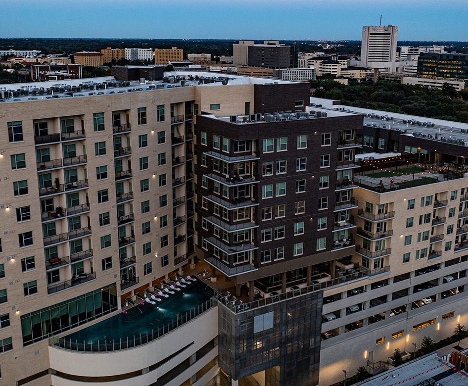 exterior view of the property
