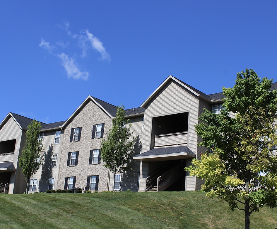 exterior view of the property