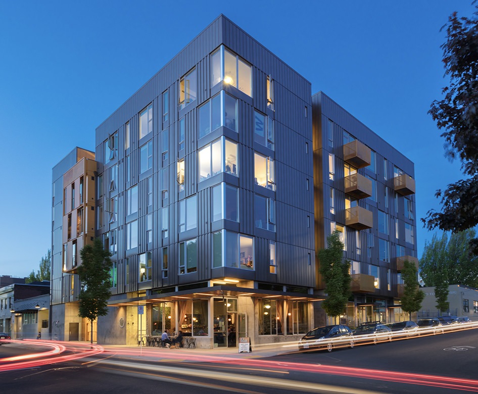 exterior view of the property