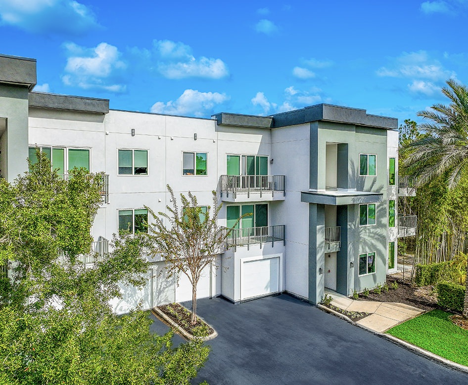 exterior view of the property