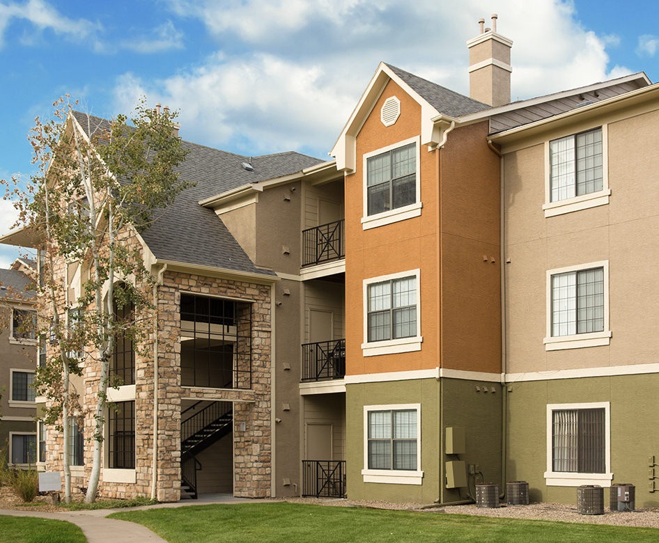 exterior view of the property