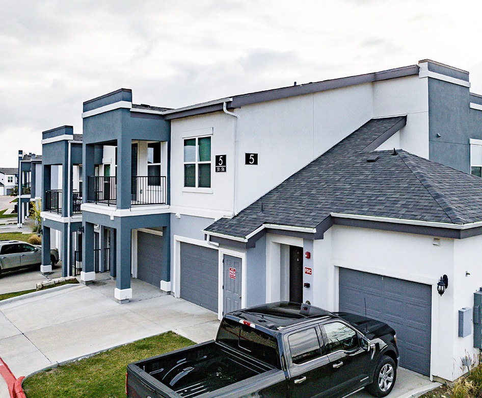 exterior view of the property