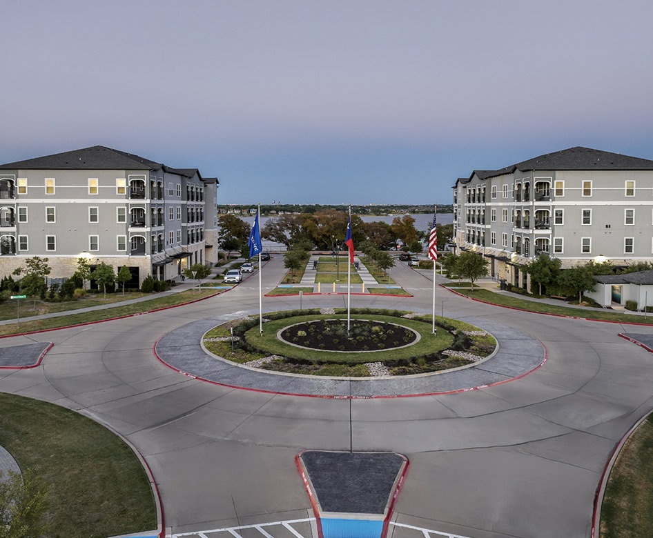 exterior view of the property