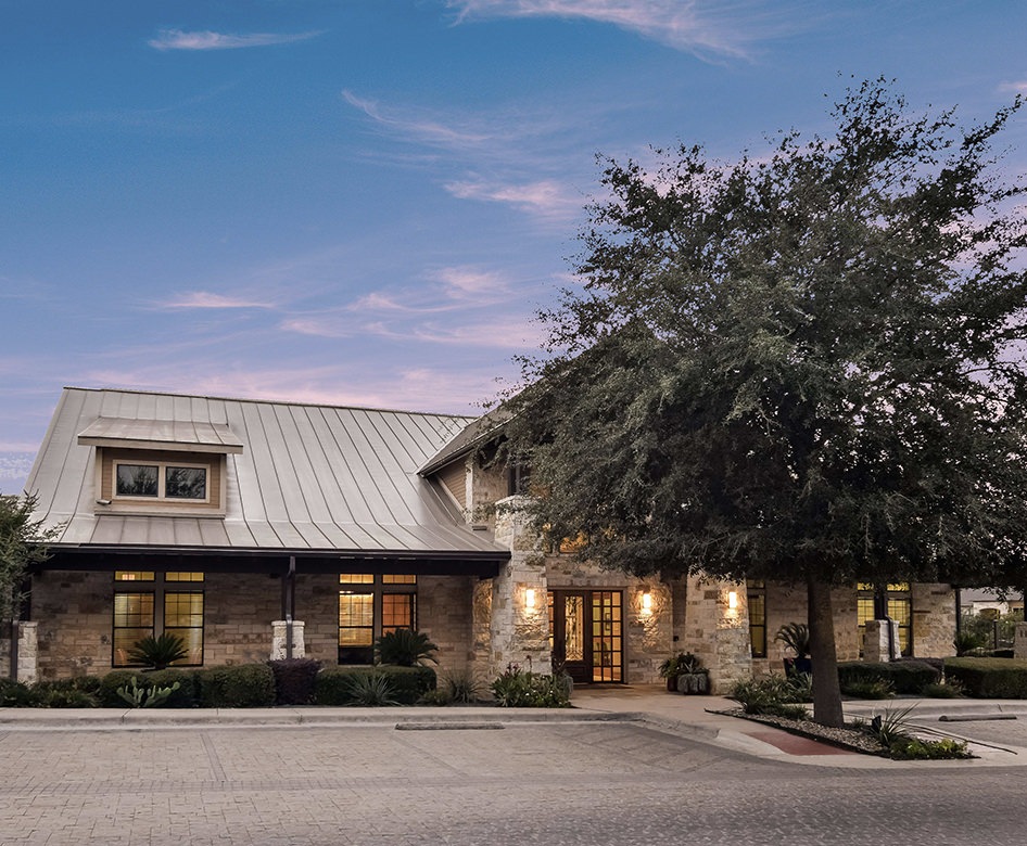 exterior view of the property