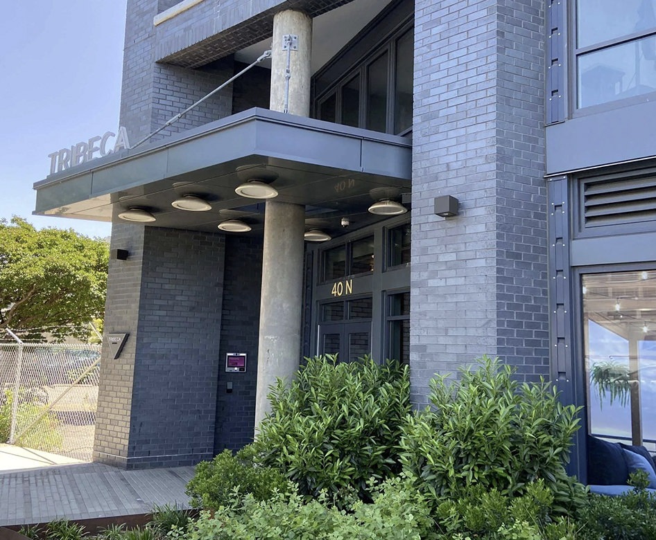 exterior view of the property