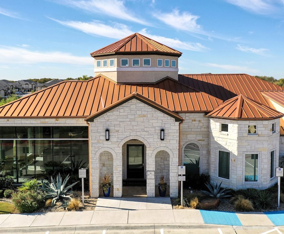 exterior view of the property