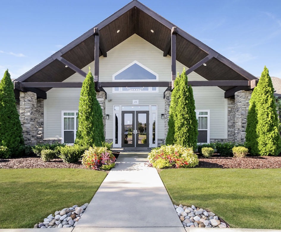 exterior view of the property